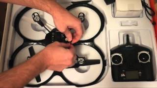 How to Setup the UDI U818A Quadcopter [upl. by Idola]