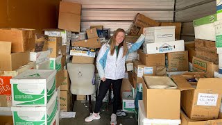 I Bought A Storage Locker PACKED FULL OF BOXES INSANE [upl. by Aeniah]