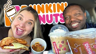 Dunkin Donuts Holiday Items Review Worth It [upl. by Morville]