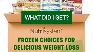 My Nutrisystem Monthly Uniquely Yours Frozen Food Unboxing 9162022 Nutrisystem [upl. by Clite]