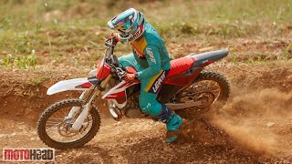 First test 2023 Fantic 125 and 250 2strokes plus 250F motocross bikes and 250F enduro machine [upl. by Ozmo]