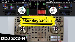 Pioneer DDJ SX2 Mix  Gold Wordplay Routine [upl. by Noyahs]