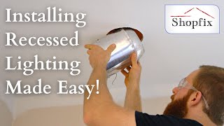 How to Install and Wire Recessed Lights [upl. by Jae]