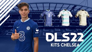 Kits Chelsea 🔵⚪ 2223 Filtrados para DLS 22 [upl. by Hnim]