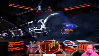 Majestic Class Interdictor Entrance On Elite Dangerous [upl. by Calvano]