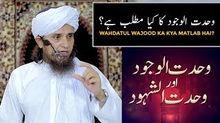 Wahdatul Wajood Ka Kya Matlab Hai Mufti Tariq Masood [upl. by Leddy]