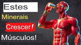 3 Minerais essenciais para o crescimento muscular 100 funciona COMPLETO PASSO A PASSO [upl. by Augy]