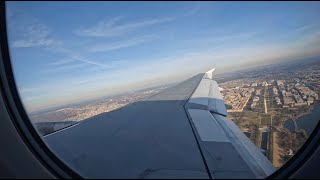 Turbulent Flight  Butter Landing Washington DC to Boston  January 3rd 2024 [upl. by Rehc188]