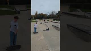 Cirencester skatepark yesterdays 1st ride around the park [upl. by Katharina]