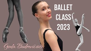 GODA BUDREVICIUTE 15 Ballet ClassPrix de Lausanne European Preselection amp other Auditions 2023 [upl. by Peednus]