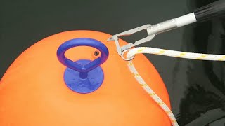 Boat Hook Pole for Mooring  makes boating easier [upl. by Demodena]