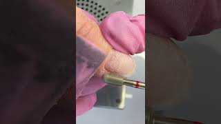 correct technique for cutting cuticles with a file [upl. by Dagley]