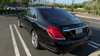 2015 Mercedes Benz S550 Walk Around and Test Drive [upl. by Clarinda261]