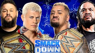 Solo Sikoa and Jacob Fatu vs Cody Rhodes and Kevin Owen WWE Smackdown Extreme Rules Match  WWE2K24 [upl. by Drake]