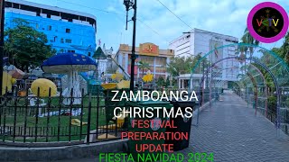 4K ZAMBOANGA CHRISTMAS FESTIVAL 2024  FIESTA NAVIDAD 2024  PREPARATIONS UPDATE [upl. by Cristina]