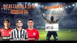 CARTOLA FC 2018  PASSAMOS DOS 100 PONTOS NOVAMENTE  RODADA 06 [upl. by Euqinad]