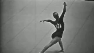 1960 gymnastics URS Women FX amp UB synced version [upl. by Llemhar142]