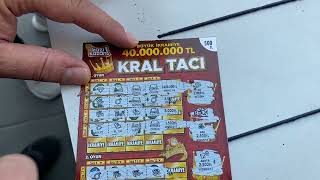 We Scratched a New Scratch Card Worth 2000 TL Today [upl. by Hplar741]