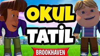 OKULLAR TATÄ°L OLDU Rafadan Tayfa Roblox Brookhaven ğŸ¡Rp 7 [upl. by Larimore]