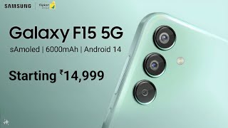 Samsung Galaxy F15 5G  Best Samsung Phone Under 15000 [upl. by Aitnas]