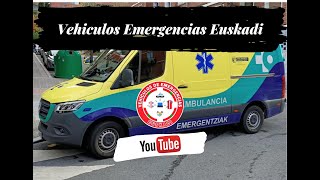 Ambulancia UVI Móvil de Osakidetza acudiendo a un aviso [upl. by Hopfinger35]