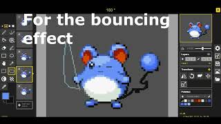 pokemon sprite animation using piskel [upl. by Miltie]