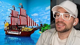 krasses LEGO Piratenschiff in einer Gondel [upl. by Aderb619]