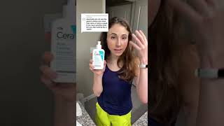 Salicylic acid with LESS DRYNESS shorts dermatologist DrDrayzday [upl. by Lee]