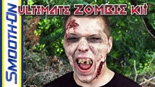 Zombie Special Effects Makeup Tutorial [upl. by Pollitt]