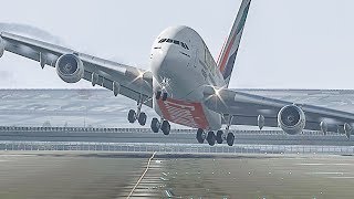 Planes vs Crosswind Landings  XPlane 11 [upl. by Netnert328]