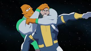 Immortal vs Allen Full Fight Scene Invincible Season 2 Episode 5 [upl. by Sieber]