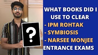 Book list to prepare for IPM RohtakIPM Indore entrance exam [upl. by Higginson]