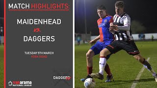 MATCH HIGHLIGHTS Maidenhead United vs Dagenham amp Redbridge [upl. by Grindle848]