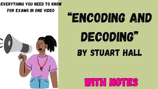 Encoding and Decoding by Stuart HallExplanation in Points [upl. by Acalia327]