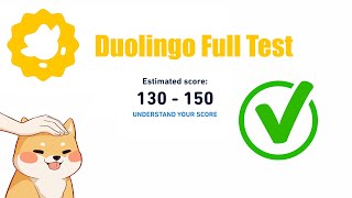 I scored 150 in Duolingo English Test Practice again in 2024  Full Test [upl. by Yrrum]