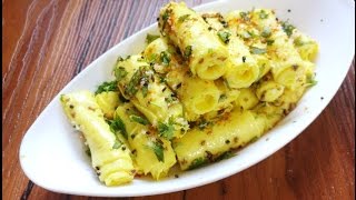 गुजराती स्‍पेशल खांडवी रेसिपी  Guajarati Khandvi recipe  Patodi recipe in hindi  khandvi recipe [upl. by Rabassa406]