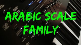 SCALE ARABIC FAMILY [upl. by Nirrep]