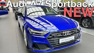 NEW 2023 Audi A7 Sportback 55 TFSIe  Visual REVIEW amp Features exterior interior [upl. by Ahsimet]