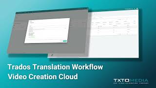 Trados Translation workflow [upl. by Krahmer42]