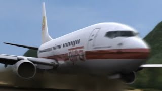 Ajira Airways Flight 316  Landing Animation [upl. by Gardener]