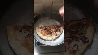 left over pizza reheat hack 😋kitchen with mubasheera [upl. by Reynold]