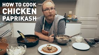 How to Cook Chicken Paprikash [upl. by Pascoe]