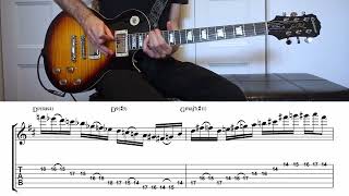 Gino Vannelli  Brother to Brother Solo cover Lesson with TABs [upl. by Shellie]