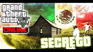 GTA V Online  Granja de Mexicanos  Lugar Secreto [upl. by Jemima345]