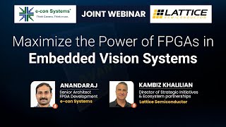 Webinar Maximize the Power of FPGAs in Embedded Vision Systems  econ Systems [upl. by Enetsuj]