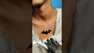 Bad man tattoo on chest ROCKSTEADY TATTOOtattoo badman shots youtubeshort [upl. by Dannon]