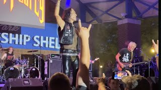 Stephen Pearcy w George Lynch “Round And Round” live  Wenonah Park Bay City MI July 2024 [upl. by Etnaed]