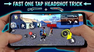 New One Tap Headshot Trick Handcam 😈  M1887  M1014  New Headshot Setting Free Fire quot Marios78 [upl. by Lassiter]