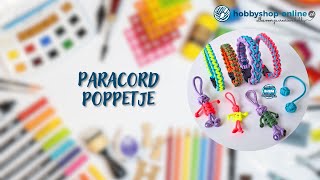 Paracord poppetje maken [upl. by Nnaesor]