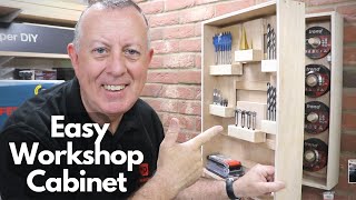 How to Build an Easy Workshop Cabinet [upl. by Asalocin]